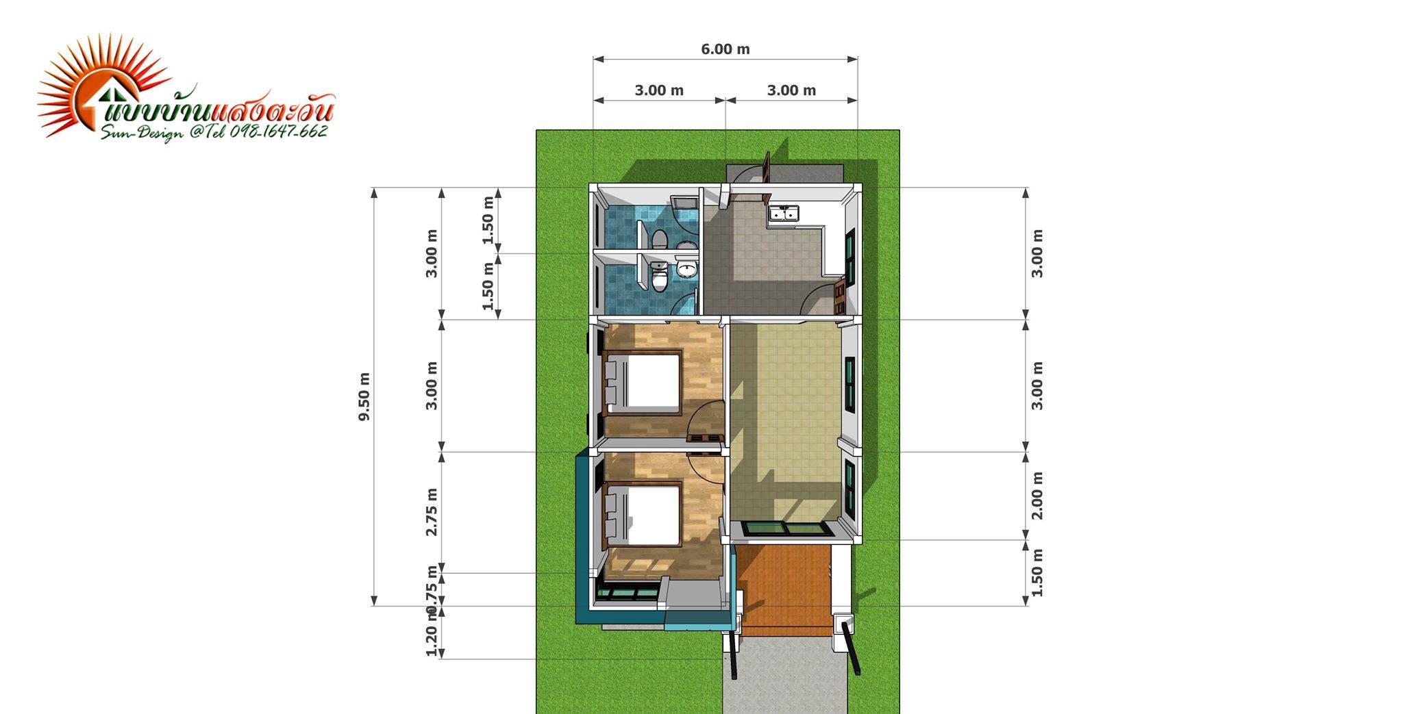 บ้านชั้นเดียวโมเดิร์น2นอน2น้ำ_150-10