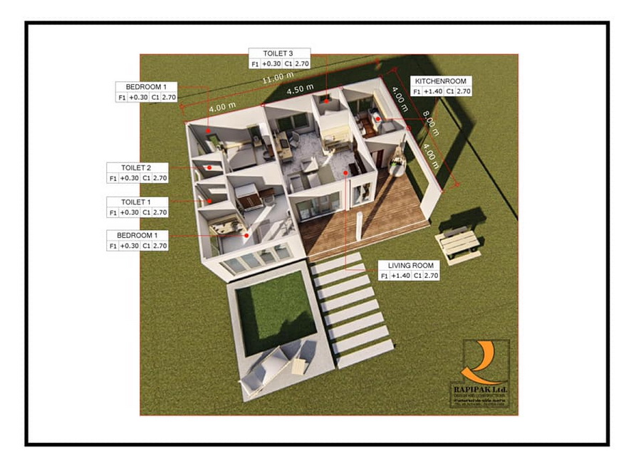 บ้านชั้นเดียวโมเดิร์น2นอน3น้ำ_154-10