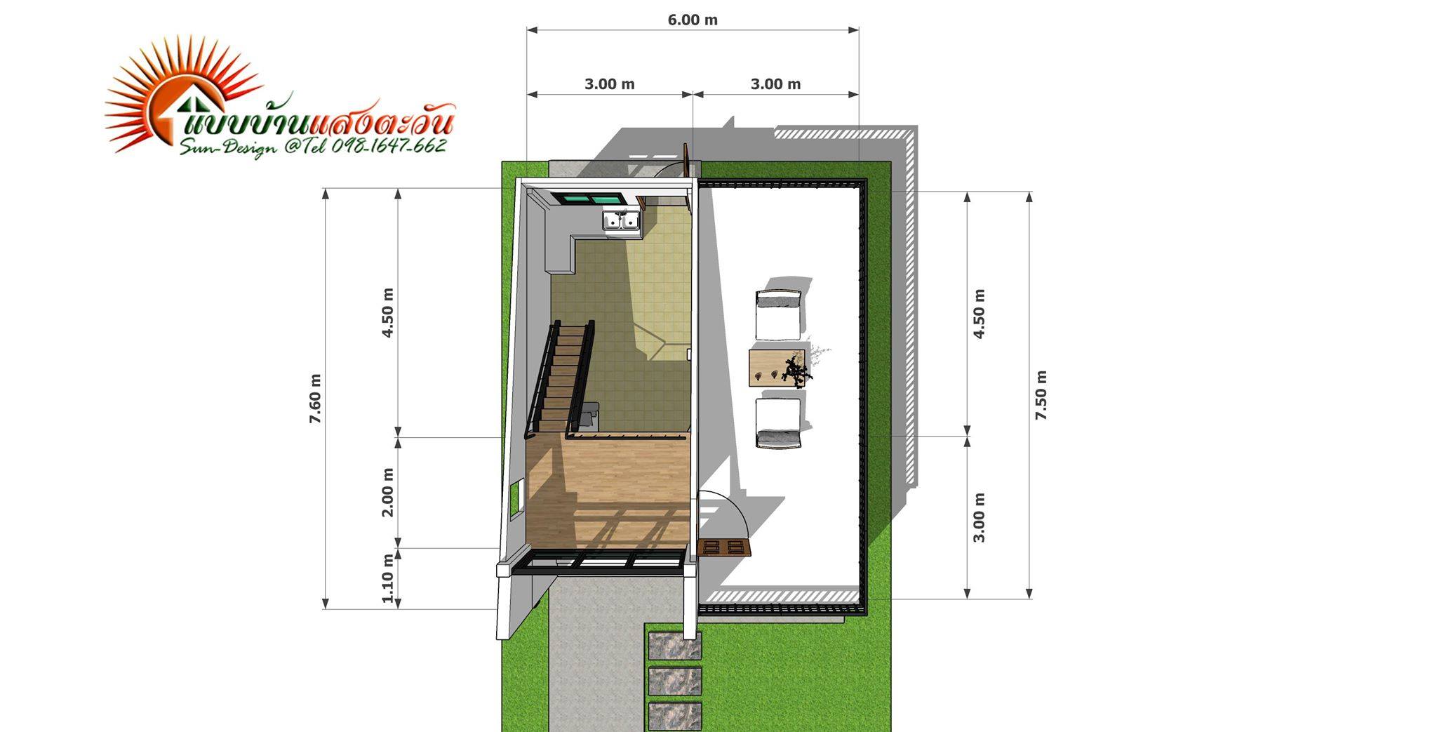 บ้านชั้นเดียวโมเดิร์น2นอน_149-10