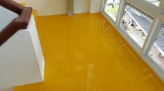 เคลือบพื้นอีพ็อกซี่ พียู PU Epoxy 0642347946 คุณปืน