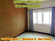 Sale / Rent  Corner house with plenty green lawn +++ Warisara 8, Ban Chang Rental fee 25,000 Baht-202012161442231608104543780.jpg