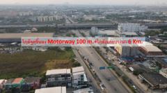 ขายที่ดิน ติดถนนเทพารักษ์ (ใกล้จุดขึ้นลง Motorway 100 m.+ใกล้เมกะบางนา 6 Km.) เนื้อที่ 7-0-71 ไร่ เหมาะสร้างโครงการจัดสรร