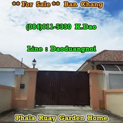  Phala Ruay Garden Home *** For Sale *** Ban Chang +++ 1 Rai +++
