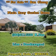  Phala Ruay Garden Home *** For Sale *** Ban Chang +++ 1 Rai +++-202110291503141635494594637.jpg