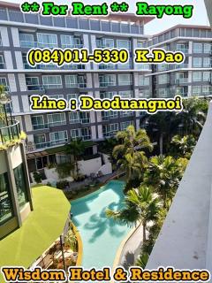 For Rent Rayong Wisdom Hotel & Residence Located in Rayong Downtown.-202201131307101642054030344.jpg