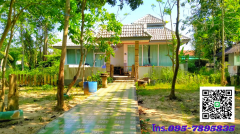 ขายบ้านเดี่ยวกลางน้ำสไตล์บ้านสวน 3หลัง เนื้อที่ 1 ไร่ บ้านชากหมาก ต.สำนักท้อน อ.บ้านฉาง จ.ระยอง