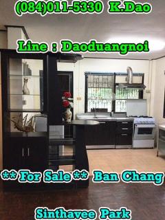 Sinthavee Park, Ban Chang *** For Sale *** 1-Sorey House +++ Cheap Price +++-202204081604171649408657093.jpg