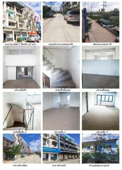 ขายถูกอาคารพาณิชย์ 3 ชั้น 1 คูหา ติดถนนใหญ่เยื้องไทวัสดุ ราคา 2.1 ล้านบาท