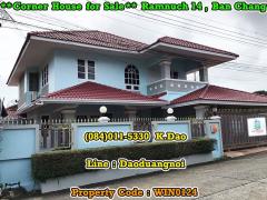 Ramnuch-14,-Ban-Chang-+++Corner-House-for-Sale+++-New-Painting-&-Renovation-Near-Robinson-Deapartmen