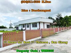 Thitaree,-Ban-Chang-***-House-with-big-land-area-***-For-Rent