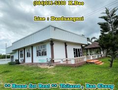 Thitaree, Ban Chang *** House with big land area *** For Rent-202207301423441659165824785.jpg