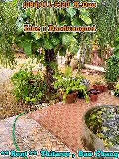 Thitaree, Ban Chang *** House with big land area *** For Rent-202207301423531659165833036.jpg