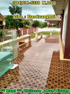 Thitaree, Ban Chang *** House with big land area *** For Rent-202207301423581659165838103.jpg