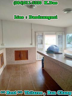 Thitaree, Ban Chang *** House with big land area *** For Rent-202207301424051659165845121.jpg