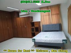 Thitaree, Ban Chang *** House with big land area *** For Rent-202207301424161659165856369.jpg