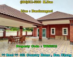 332 Country Home, Ban Chang *** Corner House for Rent ***-202210061410211665040221563.jpg