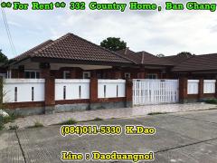 332 Country Home, Ban Chang *** Corner House for Rent ***-202210061410211665040221970.jpg