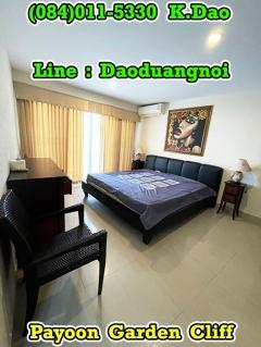 Payoon-Garden-Cliff,-Ban-Chang-***-16th-Floor,-2-Bedroom-Condo-for-Rent-***-Able-to-walk-to-the-sea.