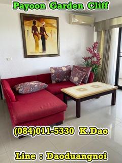 Payoon-Garden-Cliff,-Ban-Chang-***-16th-Floor,-2-Bedroom-Condo-for-Rent-***-Able-to-walk-to-the-sea.