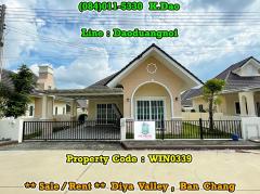 Diya-Valley,-Ban-Chang-***Sale/Rent***-House-with-Extension-+++Mountain-View+++