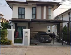 ให้เช่าบ้านเดี่ยว 2 ชั้น ถ.บรมราชชนนี-พุทธมณฑล สาย 5, 54 วา 3 นอน แอร์ 2 ใกล้ มหิดล,โลตัส เซ็นทรัล ศาลายา พร้อมอยู่ มีเฟอร์