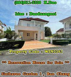 Sinthavee-Garden-1,-Ban-Chang-***-Renovation-House-for-Sale-***
