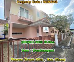 Sale-/-Rent-Ban-Chang-Phayun-Green-Ville-Located-on-Phayun-Road***-Big-House-with-Big-Land-Area