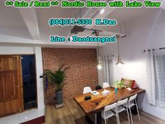 Sale / Rent Ban Chang Nordic House with Lake View Lakeside, Eastern Star Golf Course  Sales Price 6.5 MB -202306211448551687333735909.jpg
