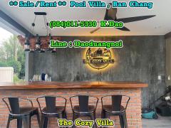 Pool Villa, Ban Chang *** The Cozy Villa *Sale / Rent Sales Price 8 MB Rental Fee 45,000 Baht-202306211547211687337241508.jpg