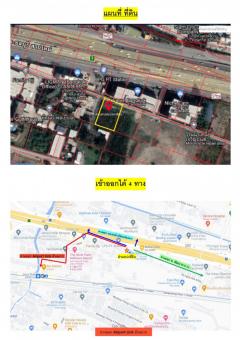 ขายที่ดินสวย พัฒนาการ53 ที่ดิน 402 วา ติดถนน ใกล้ Airport Link หัวหมาก 700 เมตร