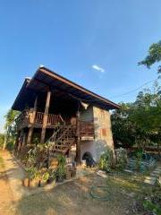 ขายบ้านพร้อมสวนผสมผสาน มีน้ำ+ไฟ ติดถนน อำเภอเมืองลำพูน ฟรีโอน โปรปี68