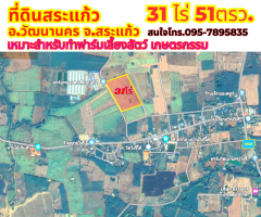 ขายที่ดินสระแก้ว วัฒนานคร 31ไร่ 51ตรว.เหมาะสำหรับทำฟาร์ม เกษตรกรรม-202307211838421689939522289.png