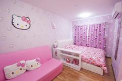 ขาย คอนโด วิวสระว่ายน้ำ THE TRUST CONDO หัวหิน 23.96 ตรม. ธีม Hello kitty