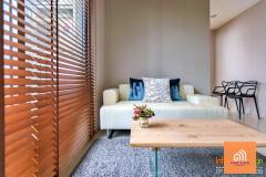 Condo for sale ”Rhythm Sukhumvit 42” 45.20 sq m., 1 bedroom , fully furnished, near BTS Ekkamai ,  Khlong Toei district , Bangkok