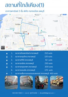 ให้เช่าอาคารพาณิชย์ 3 ชั้น ติดถนน  พิกัด เมืองลพบุรี ทำเลติดถนน ใกล้แหล่งชุมชน ใกล้หน่วยงานราชการ ตลาด สถานที่ท่องเที่ยว เจ้าของปล่อยเช่าเอง-202401261505291706256329995.png