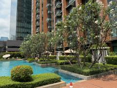 ขายและให้เช่าคอนโด Villa Asokeใจกลางเมืองอโศกติดถนนแยกอโศกเพชรบุรีตกแต่งอย่างสวย For SALE, RENT Villa Asoke Condo 