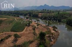 ขายที่ดินริมแม่น้ำ ฮวงจุ้ยทำเลท้องมังกร ฮวงจุ้ยที่ดีที่สุดของที่ดิน กาญจนบุรี ติดแม่น้ำล้อมรอบแปลง ยาว 450 เมตร รอผู้มีบุญมาเป็นเจ้าของ เอกสาร นส3ก (ครุฑเขียว) เนื้อที่ 15ไร่ 3งาน 50 ตารางวา-202404191131111713501071069.jpg