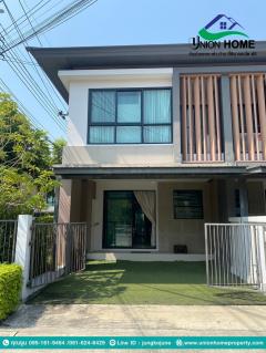 ขายบ้านตัวอย่าง มบ.พรีเมี่ยม ไทม์โฮม ซ.เฉลิมพรัเกียรติ 47 แต่งครบ พร้อมอยู่ (N.1091)