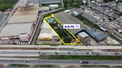 ขายที่ดิน 4-0-10 ไร่ พร้อมอาคารสำนักงาน และบ้านพักอาศัย 3 ชั้น ถนนบางบัวทอง – สุพรรณบุรี #LB52 - 000791