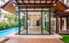 NTG 199 ขาย บ้านเดี่ยว บ้านไม้ล้อมเรือน พร้อมแอร์ทั้งหลัง มีสระว่ายน้ำส่วนตัว ติดสวนหลวง ร.9บ้านสวย ทำเลดี ราคาต่อรองได้อีก-202408272304501724774690571.jpg