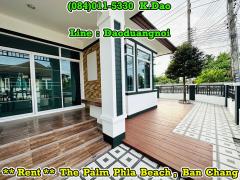 Corner House #ForRent New Renovation House #ThePalm #PhlaBeach #BanChang  Rental Fee 20,000 Baht -202409031557531725353873840.jpg