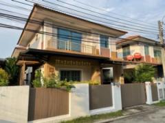 ให้เช่าบ้านแฝด สไตล์บ้านเดี่ยว 2 ชั้น หมู่บ้านเอโทลมัลดีฟส์ ปาล์ม (บางนา-วงแหวน)(N.1365)