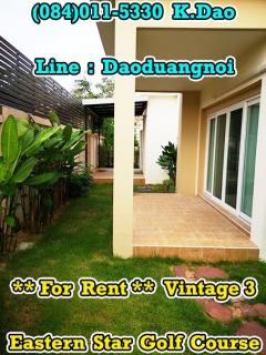 #Vintage3, #Eastern Star Golf Course *** For Rent *** Ban Chang-202410101038201728531500481.jpg