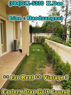 #Vintage3, #Eastern Star Golf Course *** For Rent *** Ban Chang-202410101038211728531501802.jpg