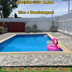 ***-Pool-Villa-for-Rent-***-Ban-Chang---Near-Phla-Beach