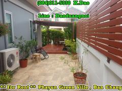#Phayun Green Ville, Ban Chang *** For Rent ***-202410261408041729926484982.jpg