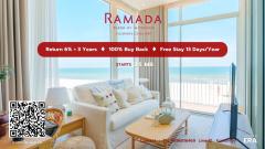 ขายคอนโดเพื่อการลงทุน บริหารเป็นโรงแรม RAMADA รับผลตอบแทน 6% ต่อปี นาน 3 ปี เข้าพักฟรี 13 คืนต่อปี รับซื้อคืน 100% เต็มเมื่อครบสัญญา RAMADA PLAZA BY WYNDHAM HUAHIN CHA-AM โครงการติดทะเลหัวหิน-202411161929171731760157922.jpg