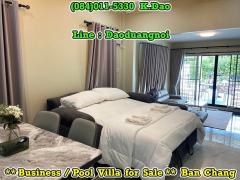 *** Business / Pool Villa for Sale *** Phala, Ban Chang-202411230914121732328052035.jpg
