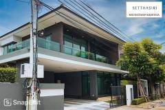 ขายบ้านเดี่ยว 2 ชั้น หมู่บ้าน เศรษฐสิริกรุงเทพกรีฑา 2 ทำเลดี กรุงเทพกรีฑา15/1 เขตบางกะปิ (N.1458)