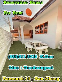 #Ramnuch14, Ban Chang *** Renovation #House for #Rent ***-202412091710271733739027662.jpg